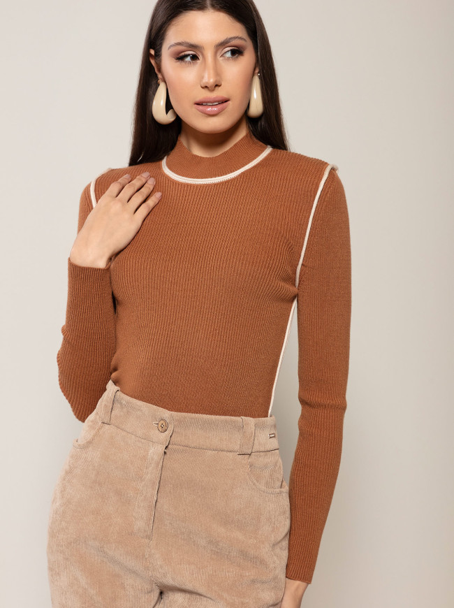 Blusa Biamar canelada